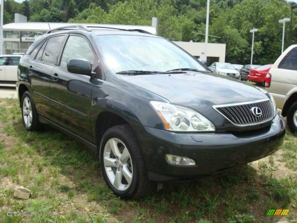 2005 RX 330 AWD - Black Forest Green Pearl / Ivory photo #5