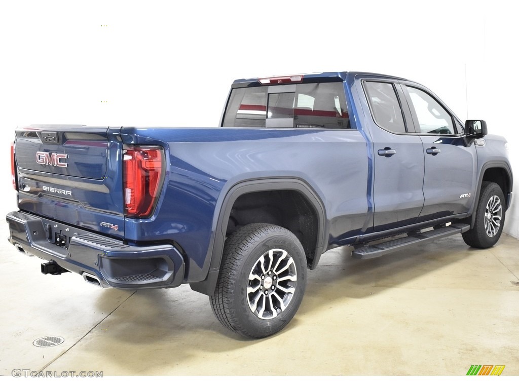 2019 Sierra 1500 AT4 Double Cab 4WD - Pacific Blue Metallic / Jet Black photo #2