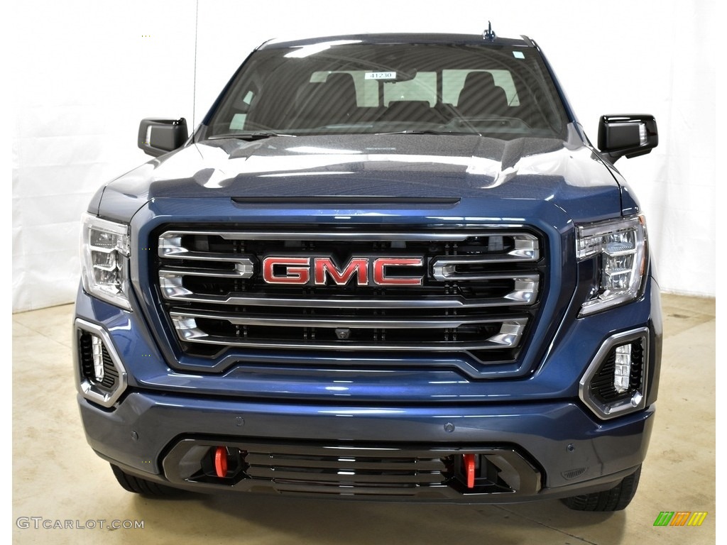 2019 Sierra 1500 AT4 Double Cab 4WD - Pacific Blue Metallic / Jet Black photo #4