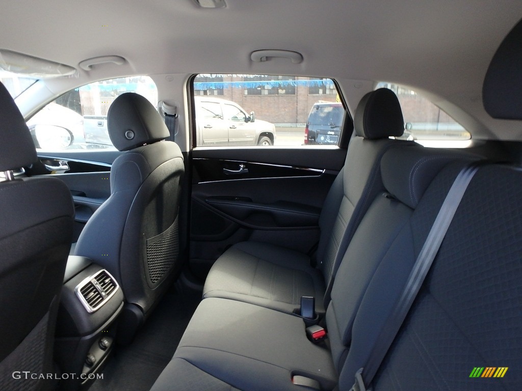 Satin Black Interior 2019 Kia Sorento LX AWD Photo #132797237