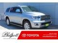 2019 Silver Sky Metallic Toyota Sequoia Platinum 4x4  photo #1