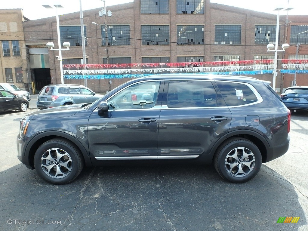 Gravity Grey 2020 Kia Telluride EX AWD Exterior Photo #132797583