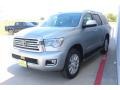 2019 Silver Sky Metallic Toyota Sequoia Platinum 4x4  photo #4