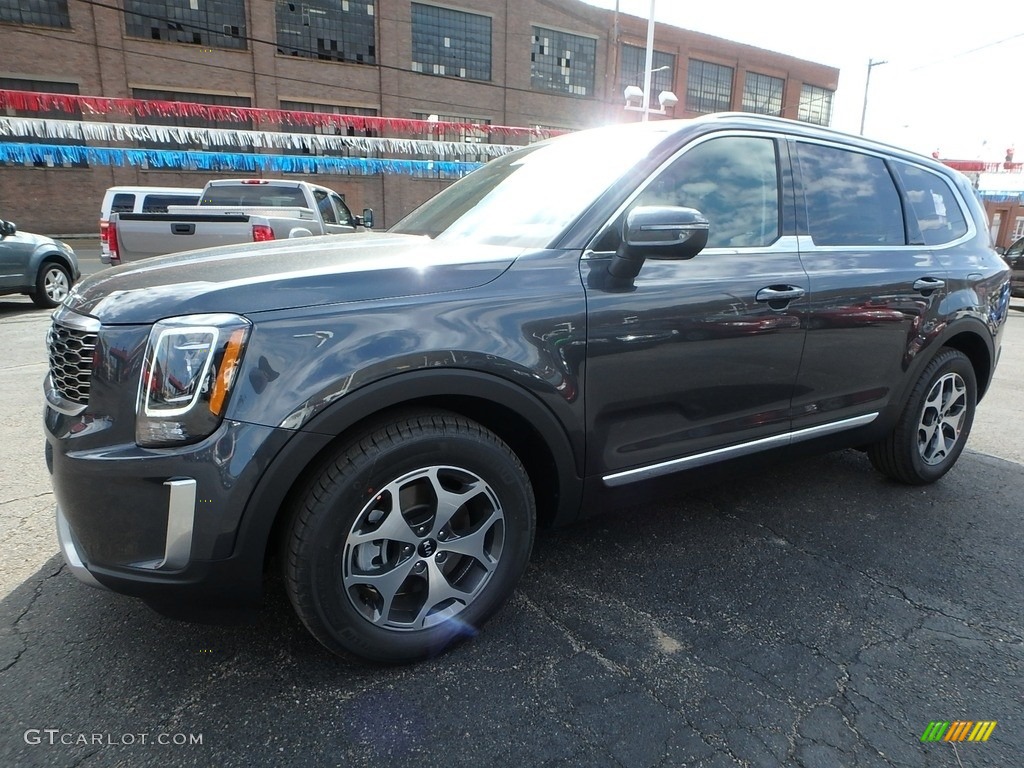 Gravity Grey 2020 Kia Telluride EX AWD Exterior Photo #132797612