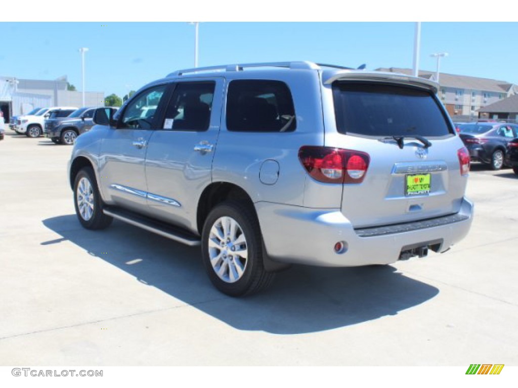 2019 Sequoia Platinum 4x4 - Silver Sky Metallic / Graphite photo #6