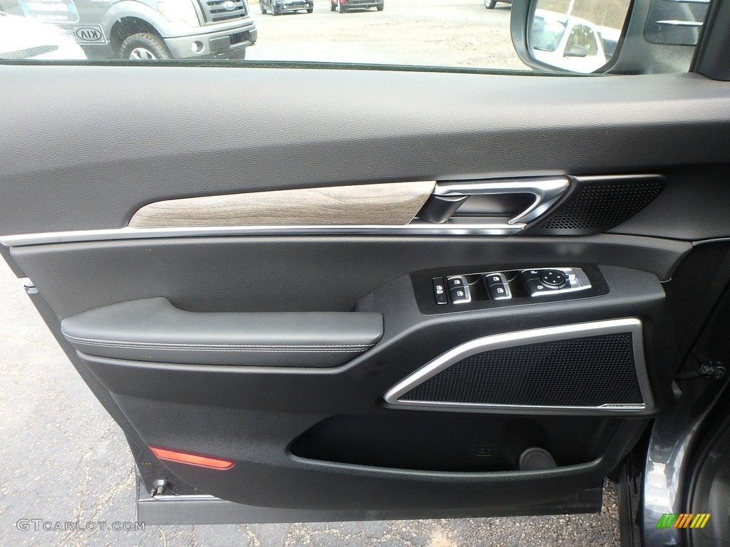 2020 Kia Telluride EX AWD Black Door Panel Photo #132797773