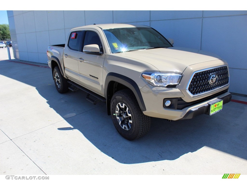 2019 Tacoma TRD Off-Road Double Cab 4x4 - Quicksand / TRD Graphite photo #2