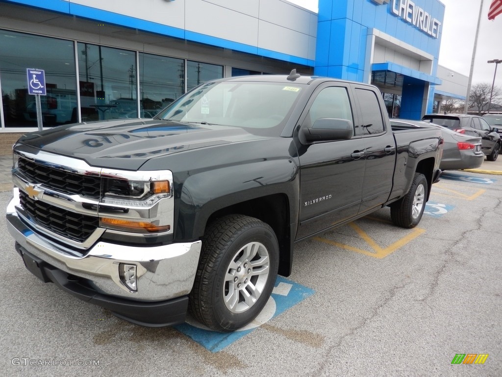 2019 Silverado LD LT Double Cab 4x4 - Graphite Metallic / Jet Black photo #1