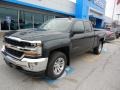 2019 Graphite Metallic Chevrolet Silverado LD LT Double Cab 4x4  photo #1