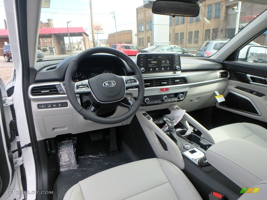 Gray Interior 2020 Kia Telluride S AWD Photo #132798179