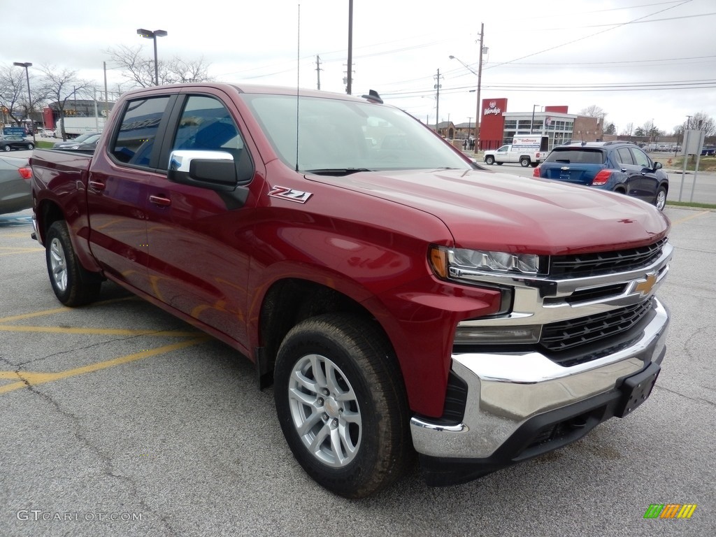 2019 Silverado 1500 LT Z71 Crew Cab 4WD - Cajun Red Tintcoat / Jet Black photo #3