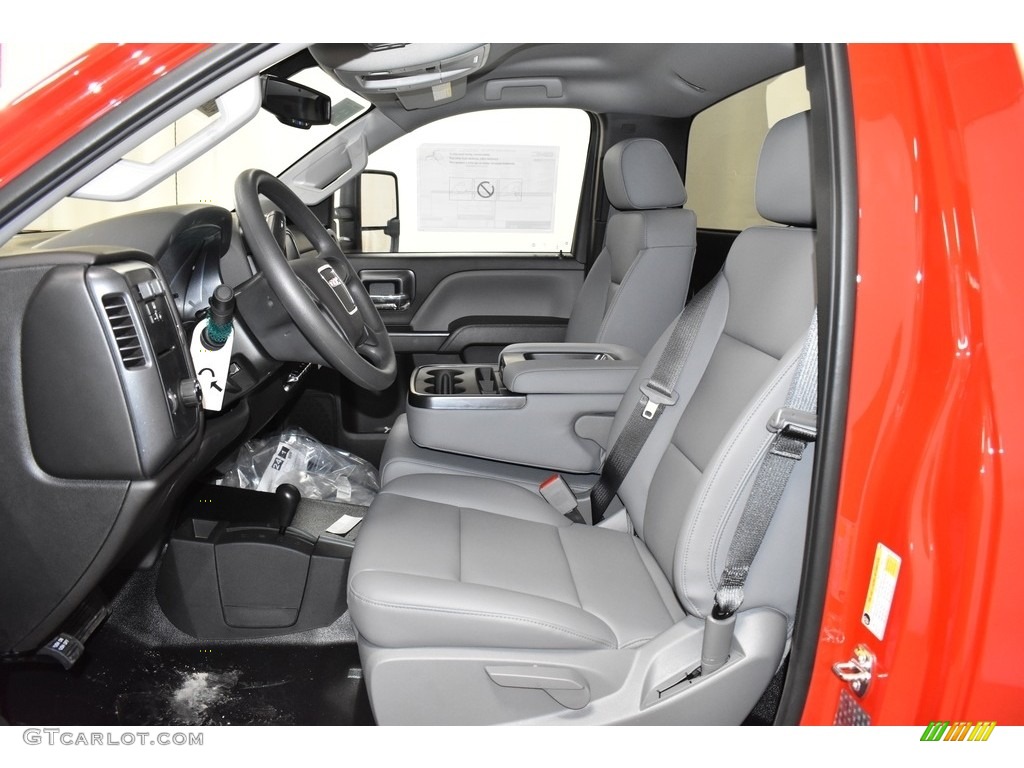 Jet Black/­Dark Ash Interior 2019 GMC Sierra 2500HD Regular Cab 4WD Photo #132798560