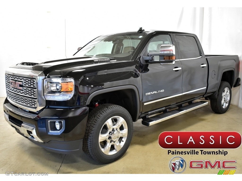 2019 Sierra 2500HD Denali Crew Cab 4WD - Ebony Twilight Metallic / Cocoa/Dark Sand photo #1