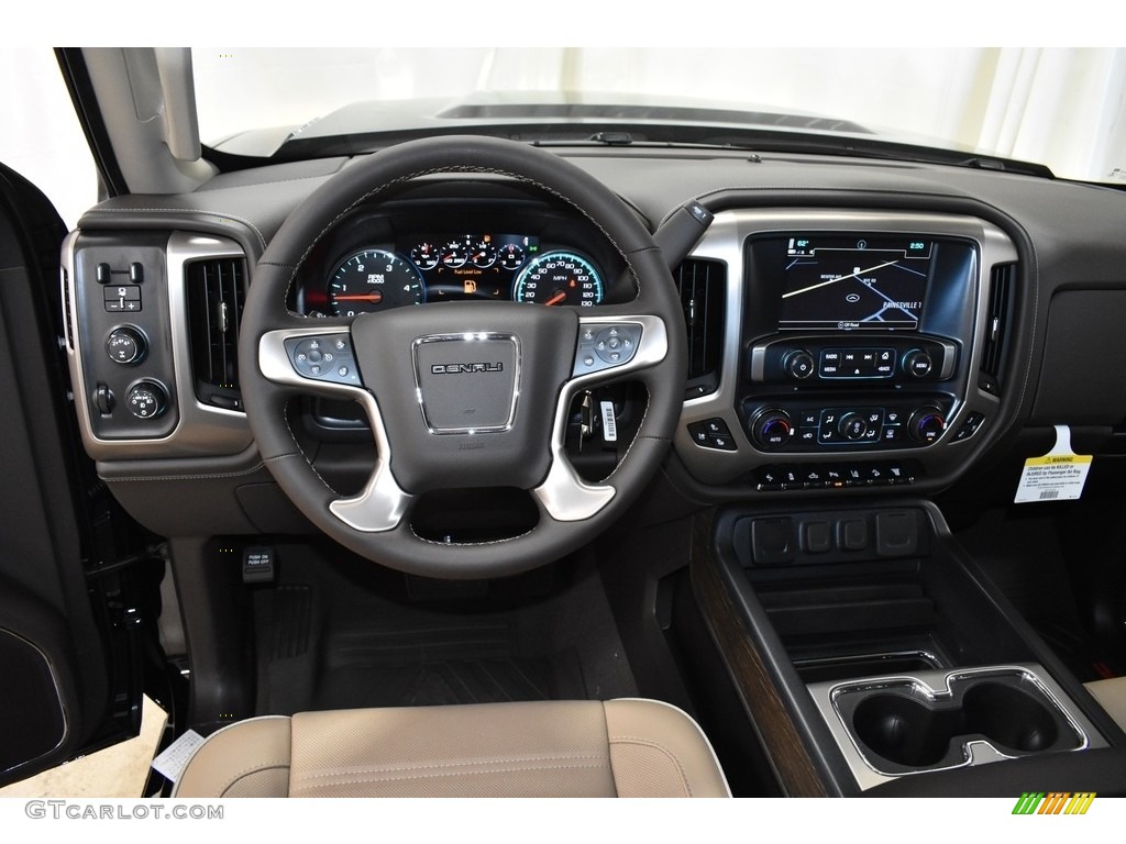 2019 GMC Sierra 2500HD Denali Crew Cab 4WD Cocoa/Dark Sand Dashboard Photo #132798731
