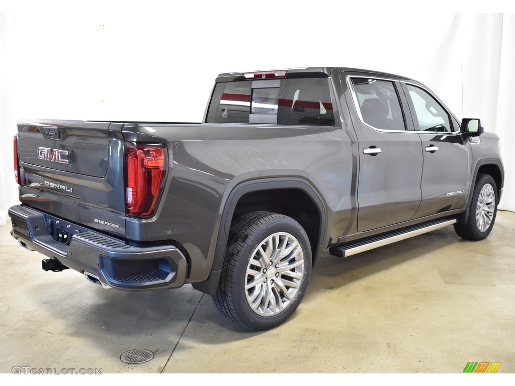 2019 Sierra 1500 Denali Crew Cab 4WD - Smokey Quartz Metallic / Dark Walnut/­Dark Ash Grey photo #2