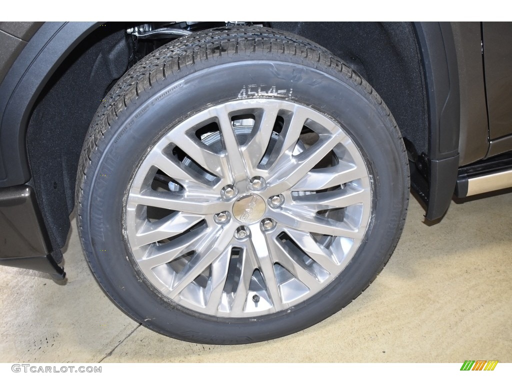 2019 Sierra 1500 Denali Crew Cab 4WD - Smokey Quartz Metallic / Dark Walnut/­Dark Ash Grey photo #5