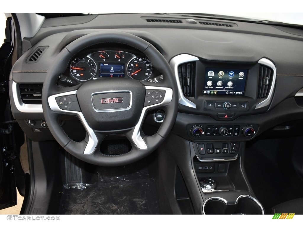 2019 GMC Terrain SLE AWD Jet Black Dashboard Photo #132799184