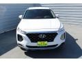 2019 Quartz White Hyundai Santa Fe SE  photo #3