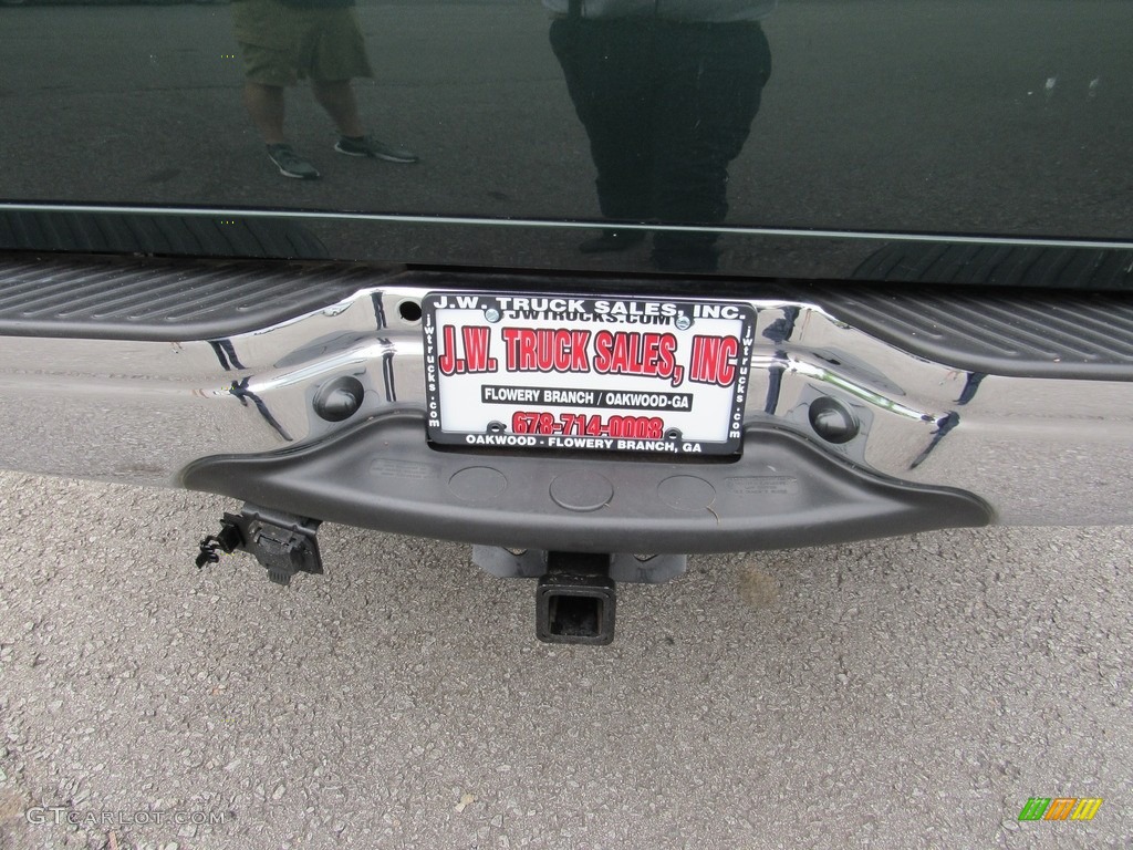 2001 F150 Lariat SuperCab 4x4 - Dark Highland Green Metallic / Medium Parchment photo #32