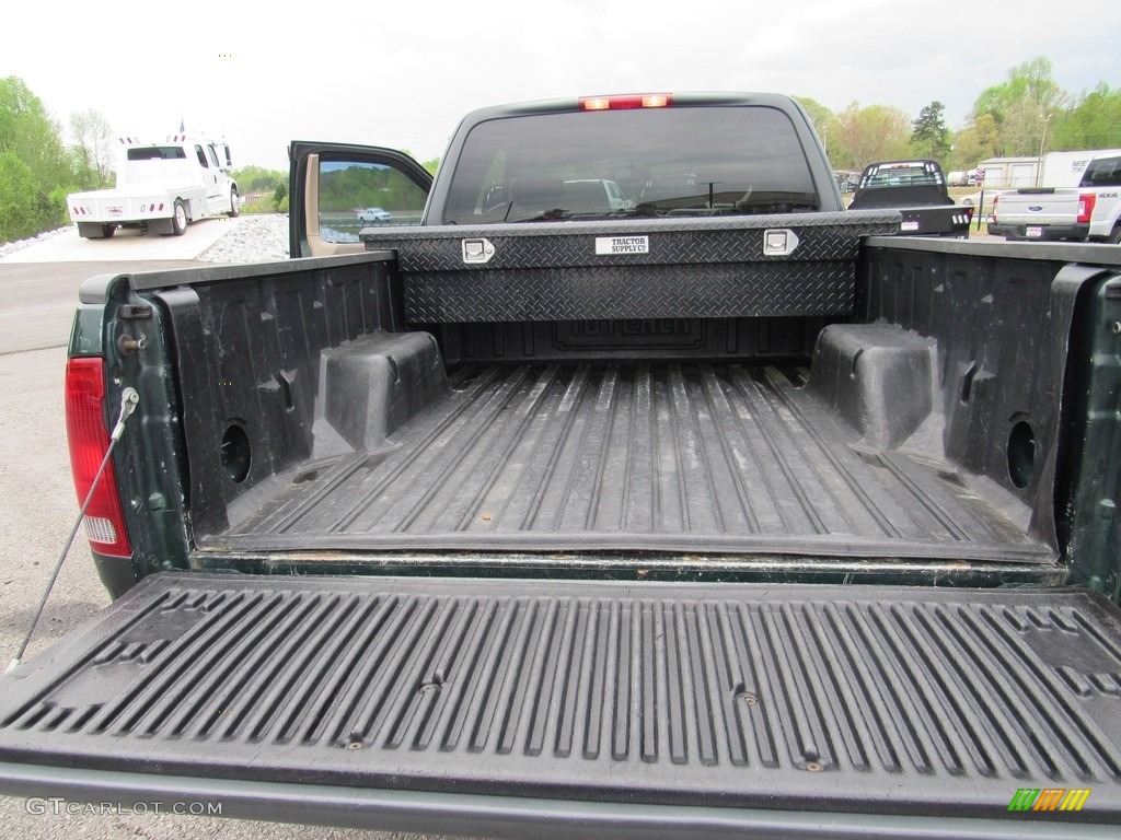 2001 F150 Lariat SuperCab 4x4 - Dark Highland Green Metallic / Medium Parchment photo #33