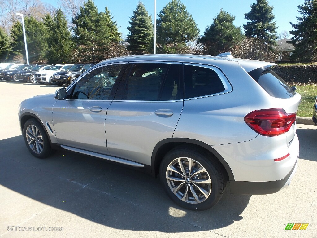 2019 X3 xDrive30i - Glacier Silver Metallic / Canberra Beige/Black photo #5