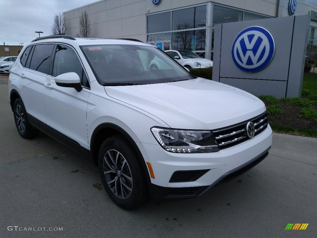 Pure White 2019 Volkswagen Tiguan SE 4MOTION Exterior Photo #132802472