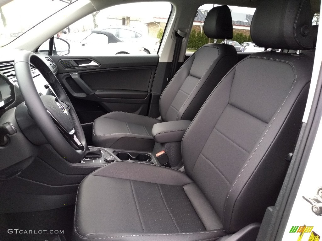 Titan Black Interior 2019 Volkswagen Tiguan SE 4MOTION Photo #132802520