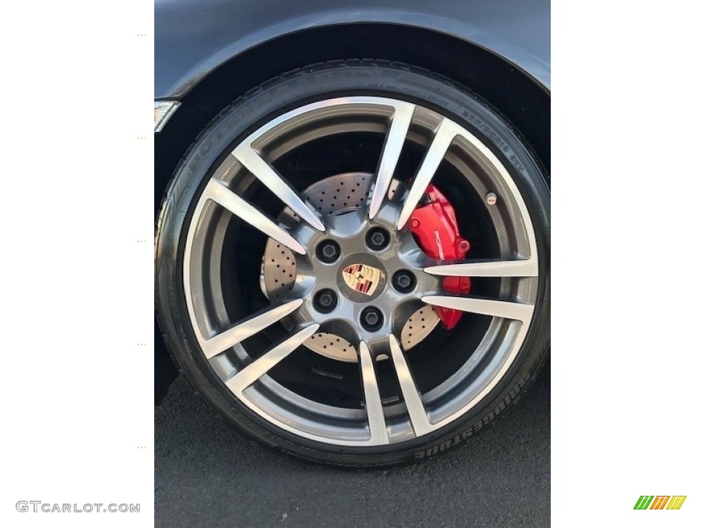 2012 911 Carrera 4S Coupe - Basalt Black Metallic / Carrera Red Natural Leather photo #20