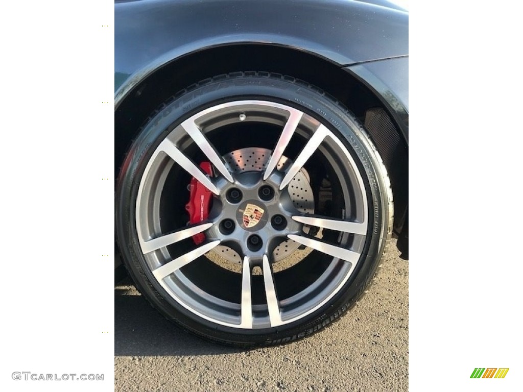 2012 911 Carrera 4S Coupe - Basalt Black Metallic / Carrera Red Natural Leather photo #21