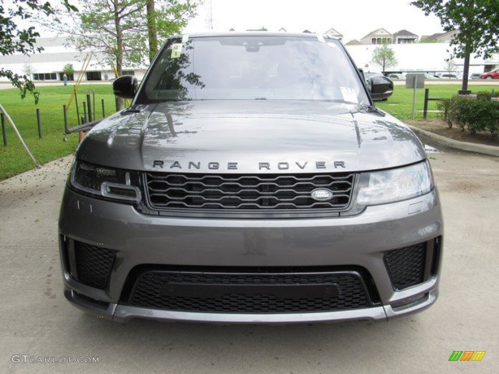 2019 Range Rover Sport HSE Dynamic - Corris Grey Metallic / Ebony/Ebony photo #8