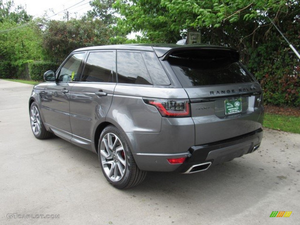 2019 Range Rover Sport HSE Dynamic - Corris Grey Metallic / Ebony/Ebony photo #11