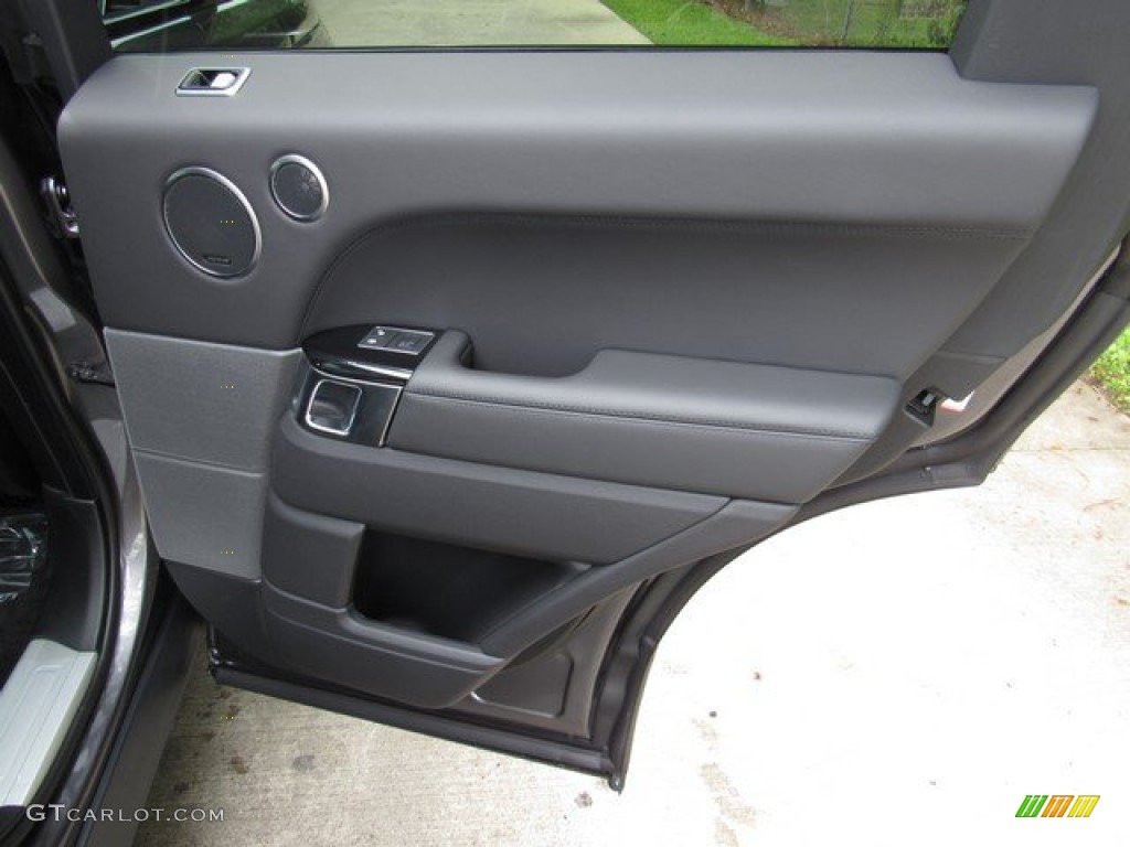 2019 Land Rover Range Rover Sport HSE Dynamic Ebony/Ebony Door Panel Photo #132804152