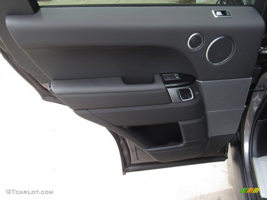 2019 Land Rover Range Rover Sport HSE Dynamic Ebony/Ebony Door Panel Photo #132804167