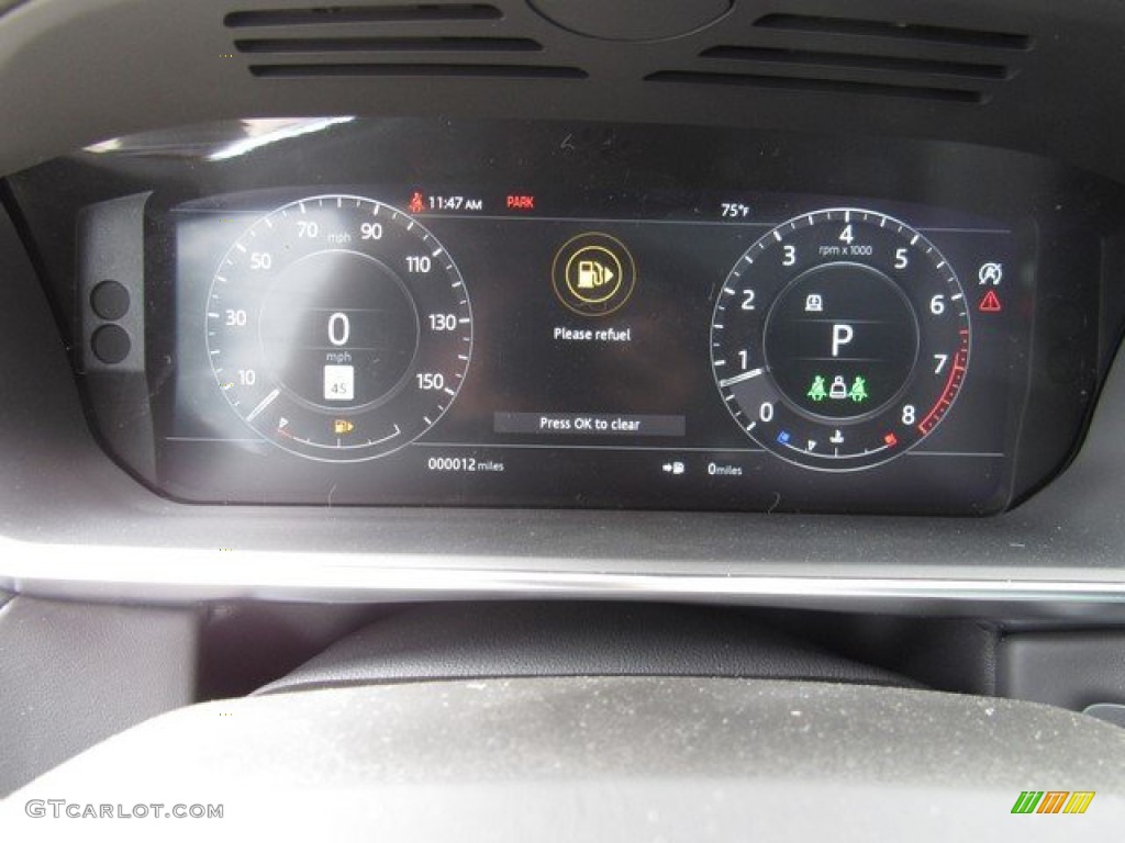 2019 Land Rover Range Rover Sport HSE Dynamic Gauges Photo #132804296