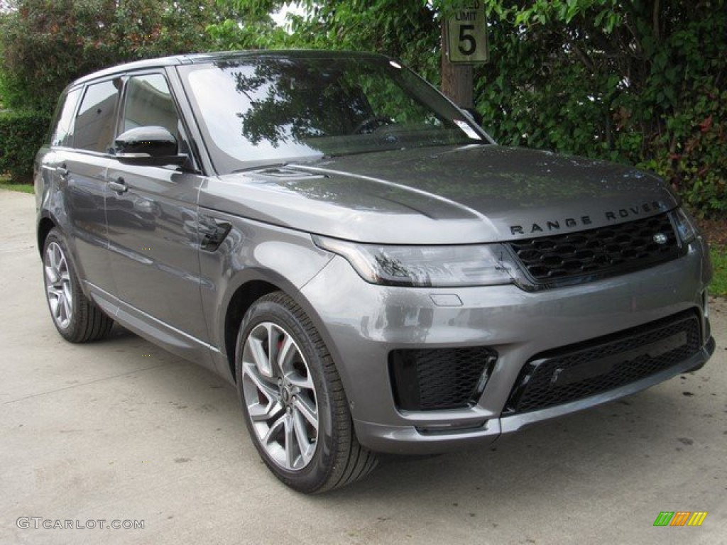 2019 Range Rover Sport HSE Dynamic - Corris Grey Metallic / Ebony/Ebony photo #2