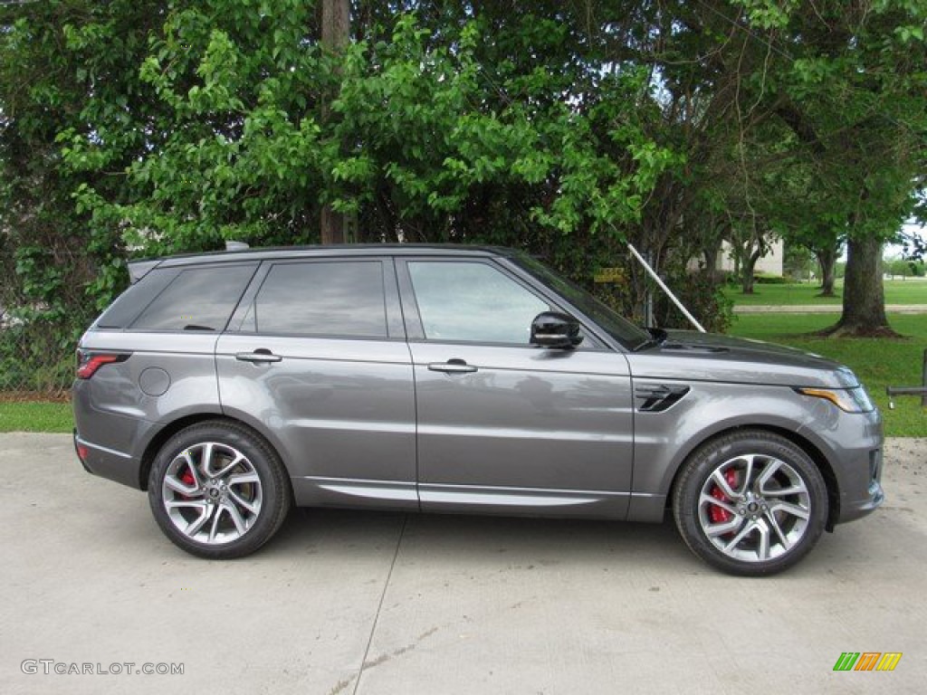 2019 Range Rover Sport HSE Dynamic - Corris Grey Metallic / Ebony/Ebony photo #6
