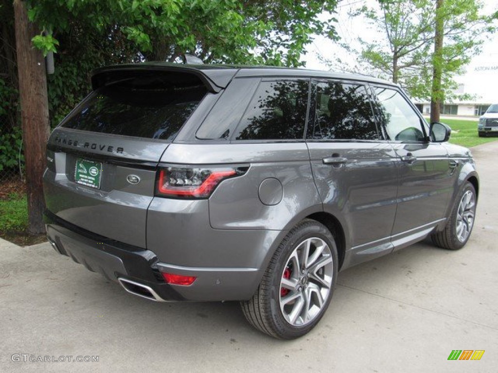 2019 Range Rover Sport HSE Dynamic - Corris Grey Metallic / Ebony/Ebony photo #7