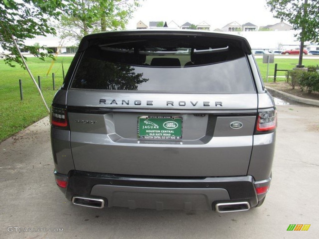 2019 Range Rover Sport HSE Dynamic - Corris Grey Metallic / Ebony/Ebony photo #8