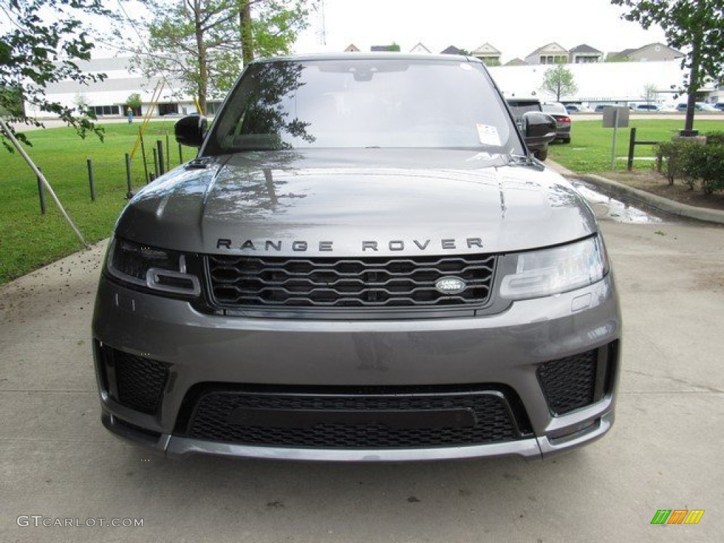 2019 Range Rover Sport HSE Dynamic - Corris Grey Metallic / Ebony/Ebony photo #9