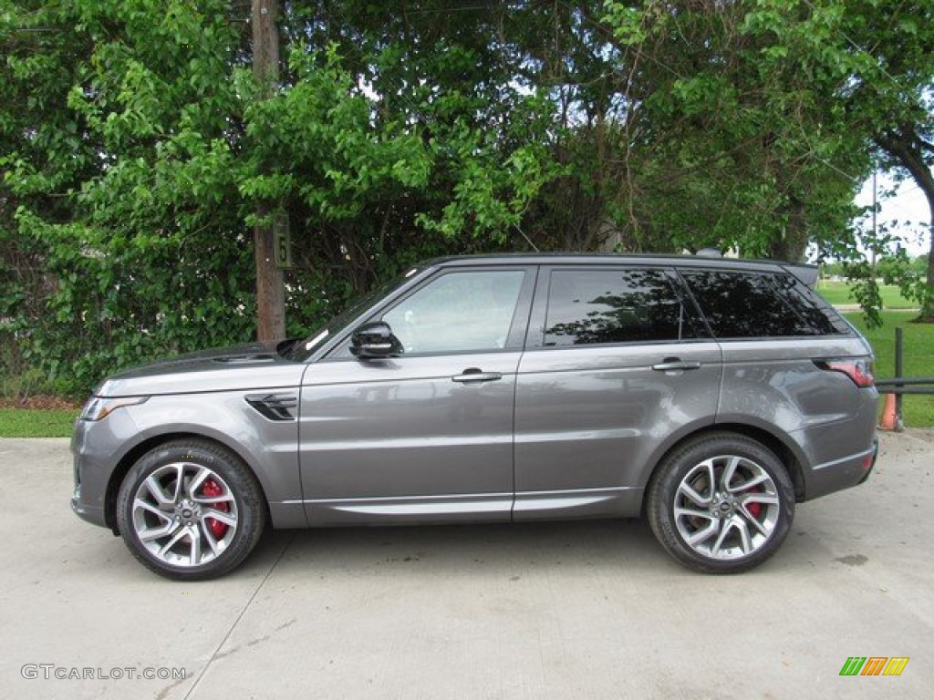 2019 Range Rover Sport HSE Dynamic - Corris Grey Metallic / Ebony/Ebony photo #11