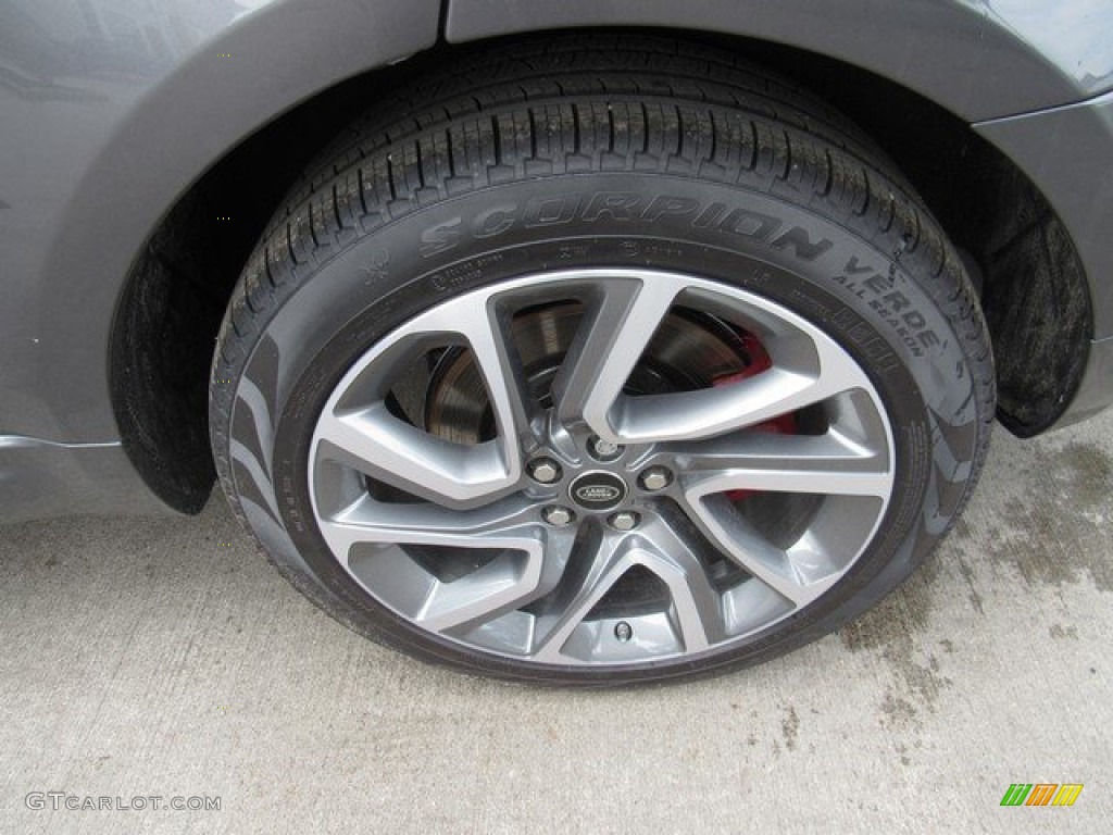 2019 Range Rover Sport HSE Dynamic - Corris Grey Metallic / Ebony/Ebony photo #39