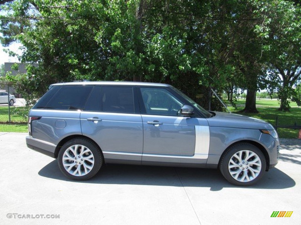 Byron Blue Metallic 2019 Land Rover Range Rover HSE Exterior Photo #132805991