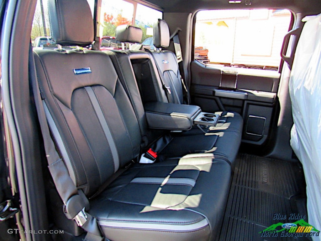 2019 F450 Super Duty Platinum Crew Cab 4x4 - Agate Black / Black photo #12