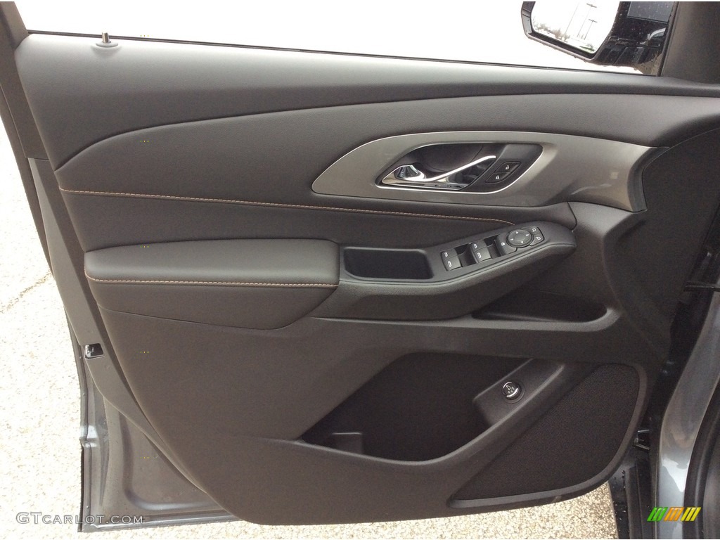 2019 Chevrolet Traverse LT AWD Jet Black Door Panel Photo #132806048