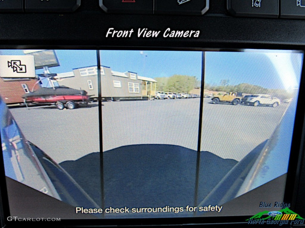 2019 F450 Super Duty Platinum Crew Cab 4x4 - Agate Black / Black photo #24