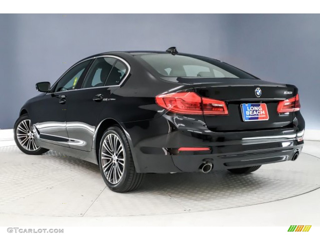 2019 5 Series 530i Sedan - Jet Black / Black photo #10