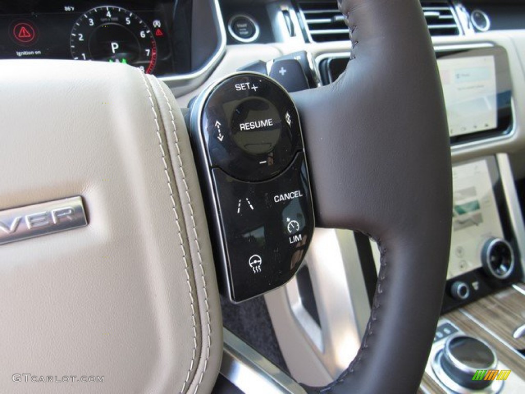 2019 Range Rover HSE - Byron Blue Metallic / Espresso/Almond photo #31