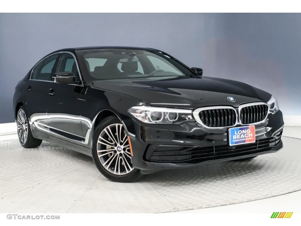 2019 5 Series 530i Sedan - Jet Black / Black photo #14