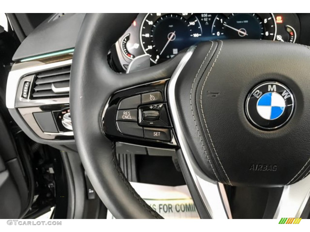 2019 5 Series 530i Sedan - Jet Black / Black photo #15