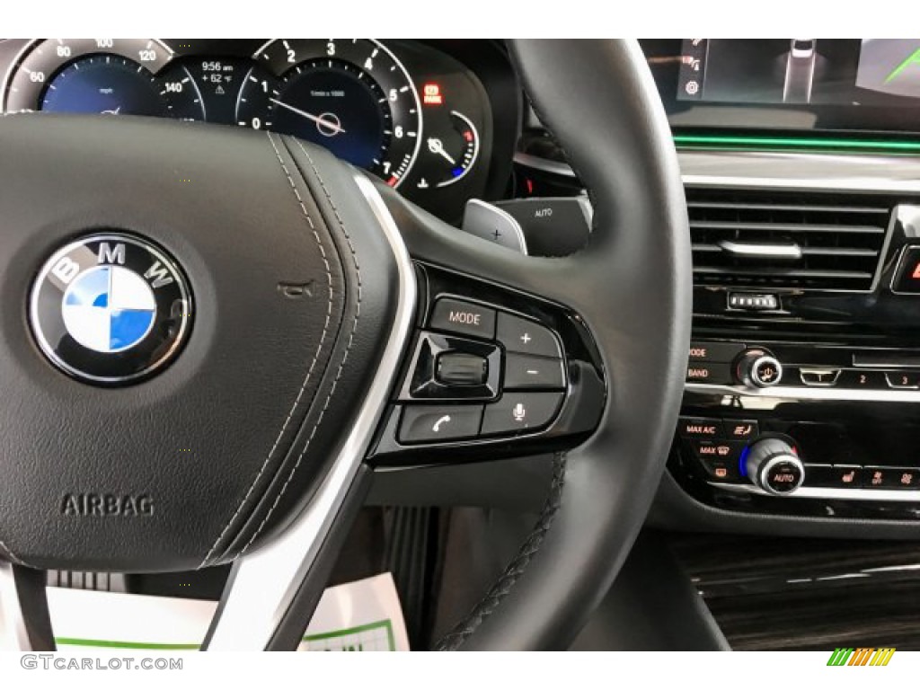 2019 5 Series 530i Sedan - Jet Black / Black photo #16